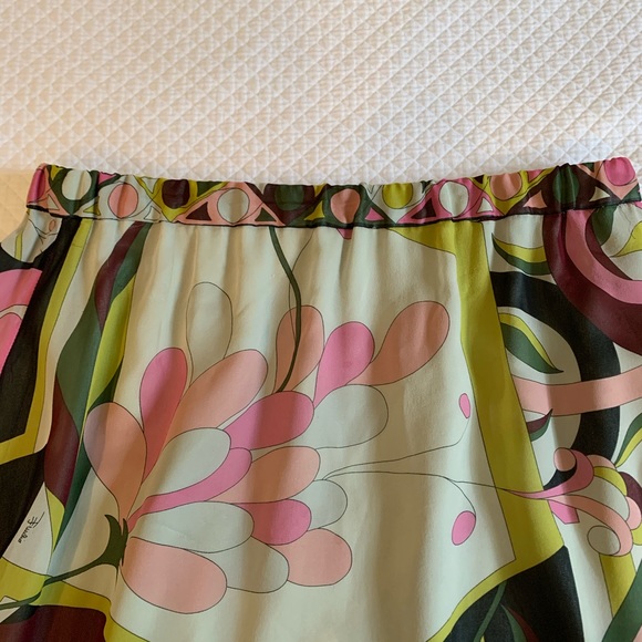 Emilio Pucci Vintage Skirt w/Flared Inserts - Picture 6 of 11